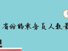 哪個(gè)省份的乘務(wù)員人數(shù)最多？